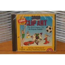 Vintage 1995 Cosmi 3000 Customatic Clip Art CD-ROM DR-680 Sealed Windows PC picture