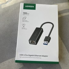 UGREEN USB 3.0 to Gigabit Ethernet Adapter Laptop/PC/MacBook & Nintendo Switch picture