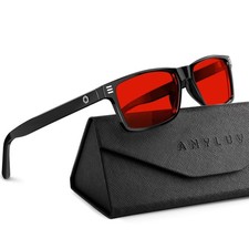 ANYLUV Blue Light Glasses for Sleep, 99.9 Blue Green Light Blocking with Red ... picture