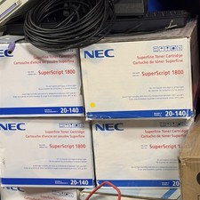 New  Genuine NEC SuperScript 1800 Printer black Toner  20-140  picture