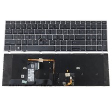Genuine Fury 17 G7 17 G8 US Backlit Keyboard for HP ZBook M04679-001 M20128-001 picture