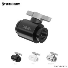 Barrow Mini Water Ball Valve Drain Valve G1/4 Thread for Water Cooling TLQFS-V1 picture