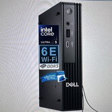 Dell Pro Micro Desktop Computer Intel Core Ultra5 235T, 16GB DDR5 RAM, 512GB picture