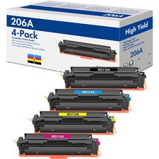 W2110A/X Toner Compatible With HP 206A/X LaserJet Pro MFP M283fdw M255nw No Chip picture