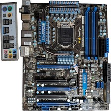 MSI P55-GD80 LGA1156 Intel 1st Gen Motherboard with I/O Shield Tested picture