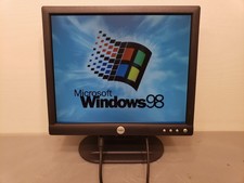 Retro Vintage Dell E173FPf 17” LCD Square 4:3 Monitor Display 1280x1024 0D5428 picture