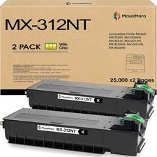 High Capacity MX-312NT MX 312NT MX312NT Compatible Toner Cartridges 2 Pack 4426 picture