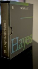 HAYES SMARTCOM II VERSION 2.1 Vintage Big Box Software IBM Retro PC  5.25 Floppy picture