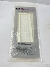 Vintage Tandy Enhanced Mechanical Computer Keyboard Cover Protector Clear NEW picture