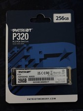 PATRIOT P320 SSD 256GB NVMe M2 2280 P320 SSD 256 GB intern P320P256GM28 picture
