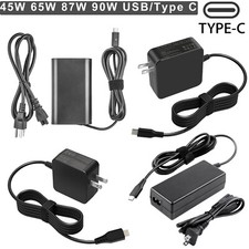 45W 65W 90W Laptop Charger Type C USB-C AC Adapter for Lenovo, Asus, MacBook pro picture