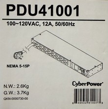 Cyberpower PDU41001 Rackmount Switched 8-outlet 120V 15A PDU Nema 5-15P picture