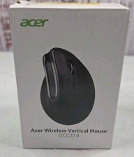 Acer Wireless Vertical Mouse OCC314 Ergonomic Adjustable DPI Rechargeable Black picture
