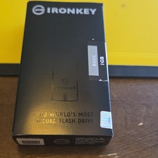  1  Ironkey Basic Encrypted USB drive S200 1GB D2-S200-S02-3FIPS - NEW picture