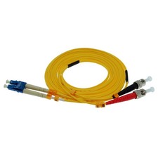 3m 10ft LC-ST Fiber Optical Optic Cable 9/125 Duplex Singlemode Network Cord  picture