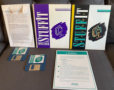 Vintage StuffIt Deluxe Aladdin Systems For Macintosh 1994 - Disks, User's Guide picture