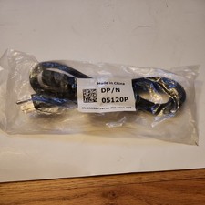 Dell Power Cord 05120P 3 Prong 10 Amp 125 Volt 6Ft FoxConn FM-008 E301899 picture