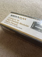 SIGNAMAX 48458MD-C5E 48-PORT CATEGORY 5E HIGH-DENSITY PATCH PANELS RACK MOUNT picture