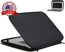 Funda para Laptop 17.3 Pulgadas Plegable Delgado Ligero con Tapa Color Negro picture