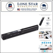 Versatile 900 DPI Portable Scanner for Documents & Photos - 16GB Included picture