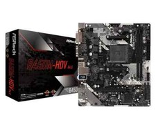 ASRock B450M-HDV R4.0 AM4 AMD Promontory B450 SATA 6Gb Micro ATX AMD Motherboard picture