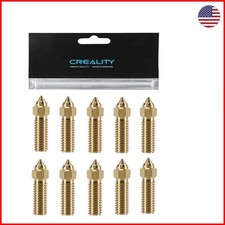 High Quality 10PCS Brass Nozzles Kit 0.4mm for Optimal 3D Printing Performance picture