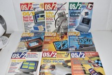OS2  MAGAZINE LOT OF 9 ISSUES- 1994- INCLUDES DEC 1993 #1 ISSUE   (XDV89) picture