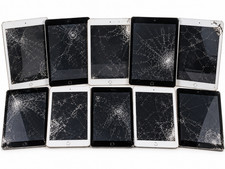 Lot of 10 Apple iPad 7th Generation Gen WIFI A2197 Unlocked Cracked Screens picture