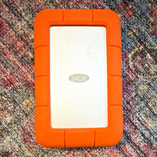 LaCie Rugged Rugged Line External Drive USB-C Orange/Silver 2 TB picture