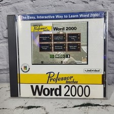Individual Software Professor Teaches Word 2000 CD-Rom picture