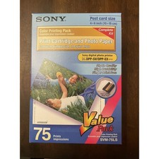 Sony SVM-75LS Print Cartridges & Photo Paper Value Pack 75 Prints picture