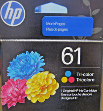 NEW FACTORY SEALED HP 61 TRI-COLOR INK CARTRIDGE EXP JAN 2028  picture