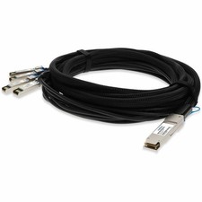 AddOn MSA and TAA Compliant 40GBase-CU QSFP+ to 4xSFP+ Direct Attach Cable picture