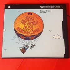 Apple Developer Group CD Series Rom the World in 80 Nano Seconds June 1993 Vtg picture