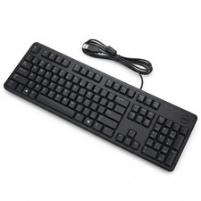 Dell KB212-B USB Wired Keyboard 104 Keys QWERTY English Layout Black picture