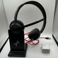 Jiamqishi EH02-P Black AI Noise Cancelling Bluetooth Wireless Headphones picture