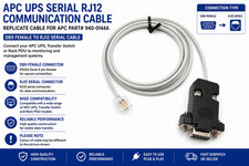 APC UPS SERIAL RACK PDU AP7921 MODEL COMMUNICATION CABLE picture