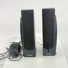 Altec Lansing Series100 Model 120 Amplified Computer Speaker System Tested Works picture