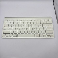 ⌨ Apple A1314 Wireless Bluetooth Keyboard Slim Aluminum Mac iMac MacBook Tested picture