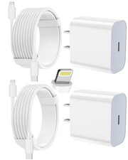 iPhone Charger Fast Charging 2 Pack - iPhone Lightning Charger Fast Charger picture