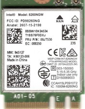 HP 806721-001 INTEL DUAL BAND WIRELESS-AC 8260NGW M.2 WIFI W/BT 4.2, 5 PK - NEW picture