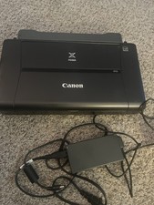 Canon PIXMA iP110 Portable Color Inkjet Printer w/ Case, Adapter, Manuals picture