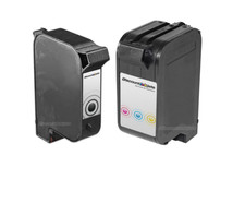 2PK C6615DN C1823D for HP 15 23 BLACK COLOR Ink Set OfficeJet 1170c 1175 PSC 500 picture