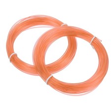 2 Pcs 3D Pen Filament, 1.75mm Dia 33ft Length, Transparent Orange picture