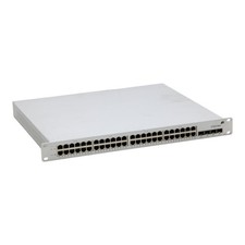Cisco Meraki MS42P 48-Port GbE RJ-45 PoE+ 4x SFP Cloud Managed Switch picture