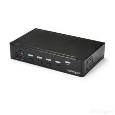 StarTech.com 4 Port HDMI KVM - HDMI KVM Switch - 1080p - USB 3.0 & Audio Support picture