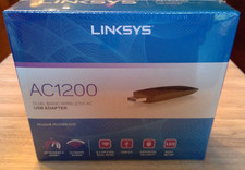 Brand NEW--Linksys WUSB6300 AC1200 Dual-Band USB-3.0 Wireless Adapter picture