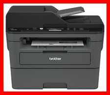 Brother DCP-L2550DW Printer W/ NEW Toner & NEW Drum ONLY 4,001 Pgs. FAST SHIP picture