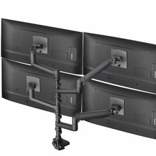 VIVO Pneumatic Quad Ultrawide Computer Monitor Desk Mount for Screens upto 49