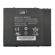 New Genuine Battery AMME2415 3.8V A1ICP4/77/110-2 For ZEBAR ET50 ET55 Big Tablet picture